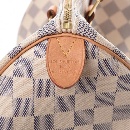 Louis Vuitton Damier Azur Speedy 30 6 of 7