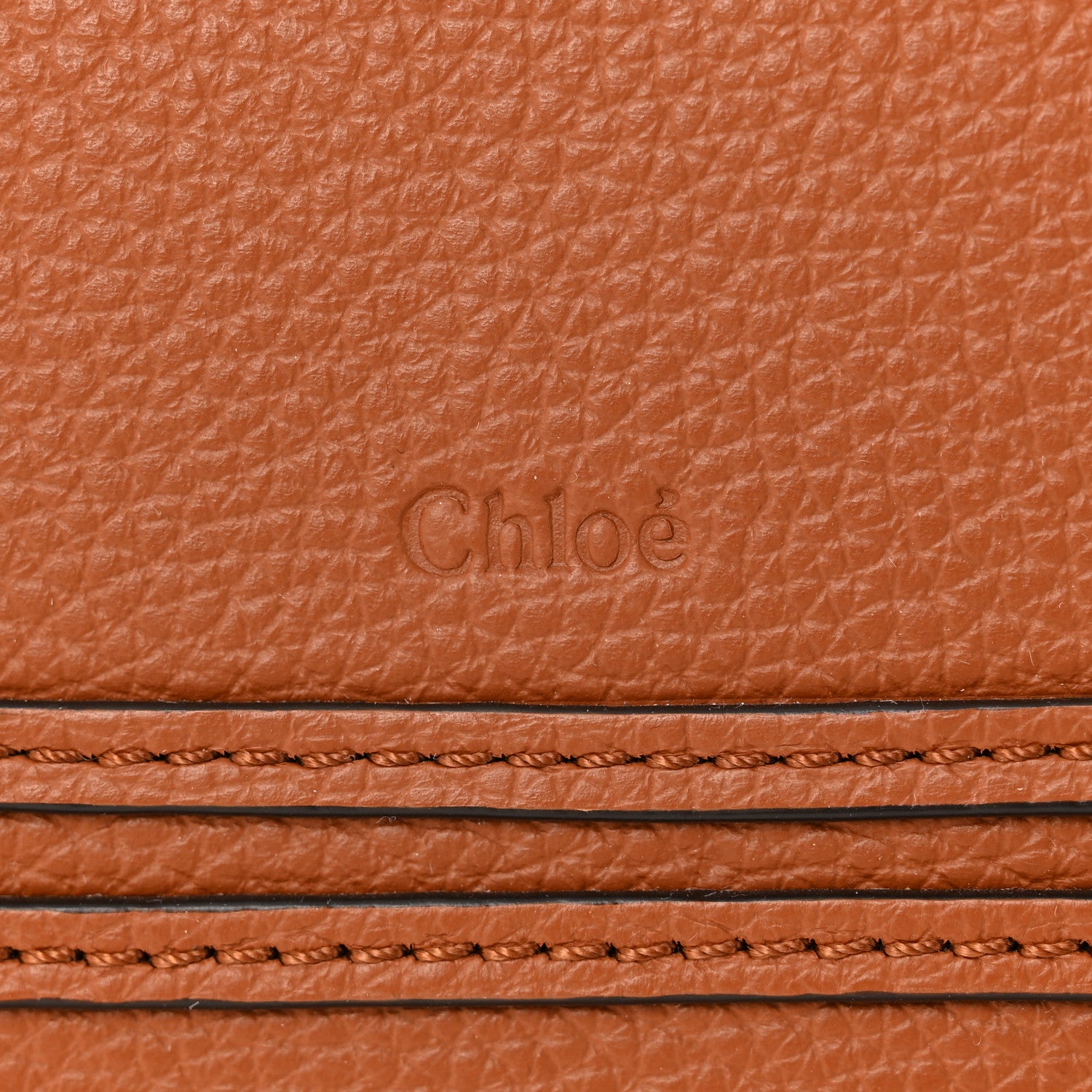 Chloe Raffia Small Grain Calfskin Medium Marcie Basket Tan 6 of 11