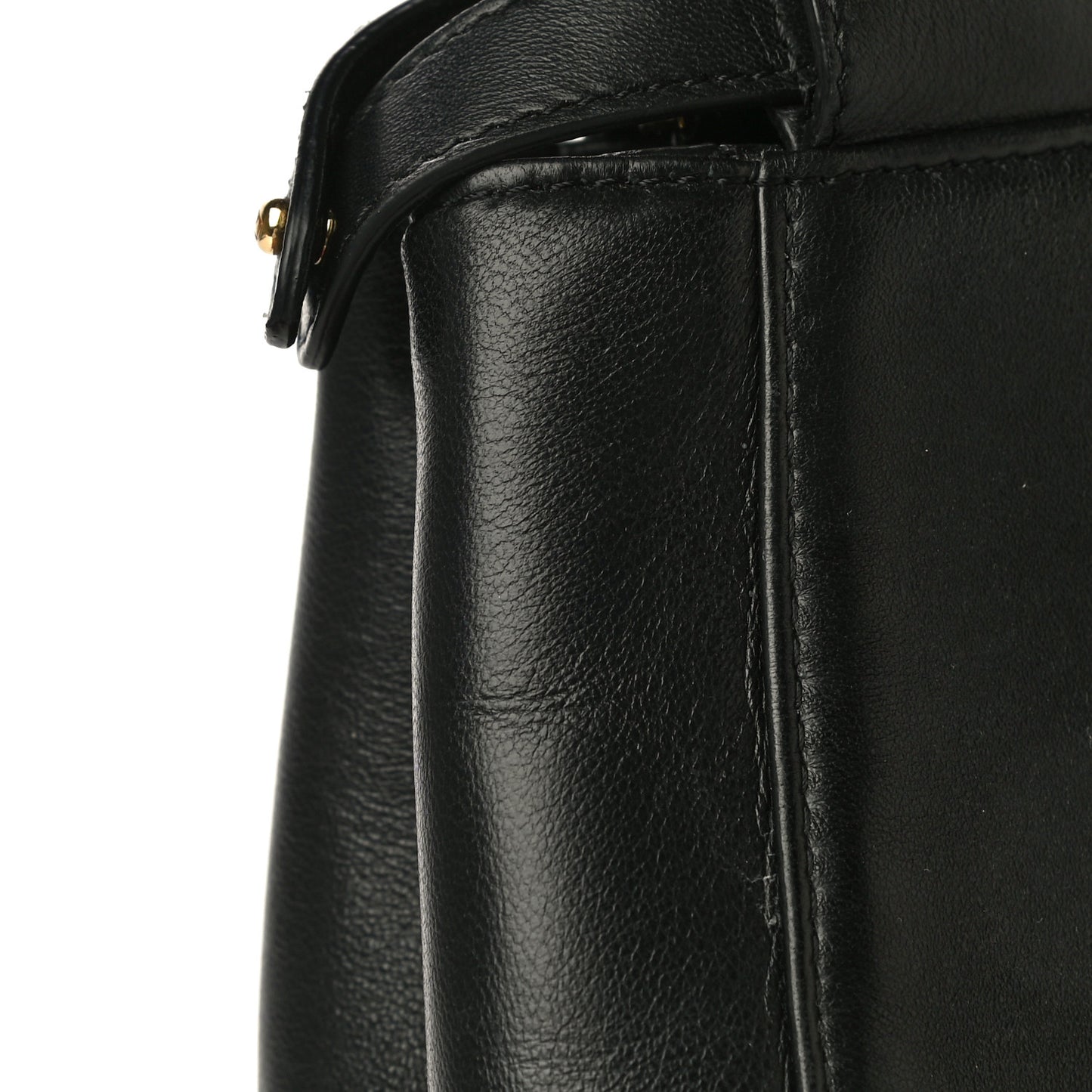 Nappa Mini Peekaboo Iconic Satchel Black