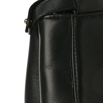 Fendi Nappa Mini Peekaboo Iconic Satchel Black 24 of 26