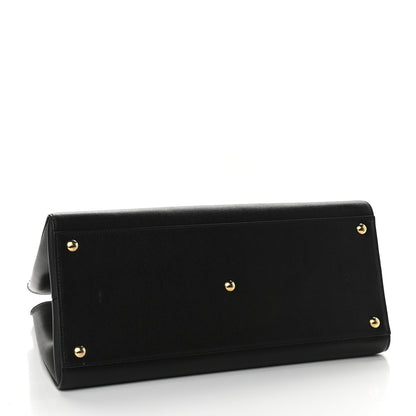Fendi Vitello Elite Large 3Jours Tote Black 4 of 8