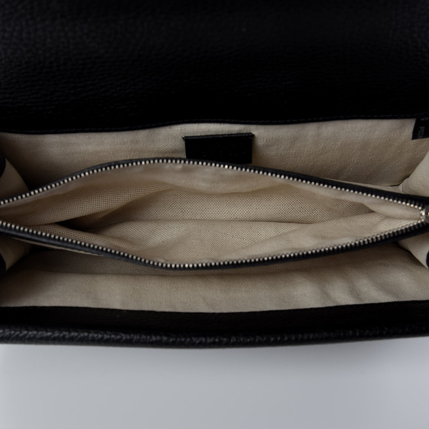 Pebbled Calfskin Small Dionysus Shoulder Bag Black