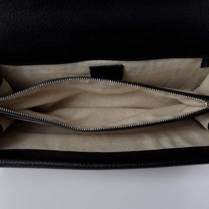 Gucci Pebbled Calfskin Small Dionysus Shoulder Bag Black 8 of 11