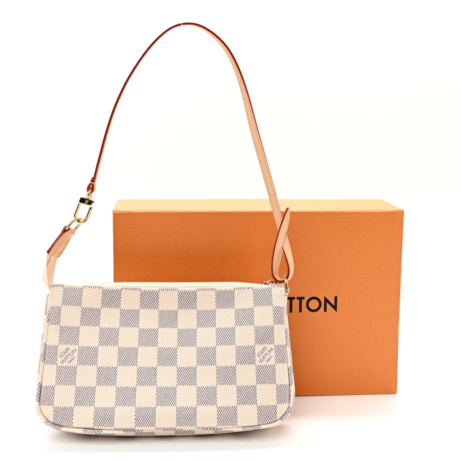 Louis Vuitton Damier Azur Pochette Accessories NM 10 of 10