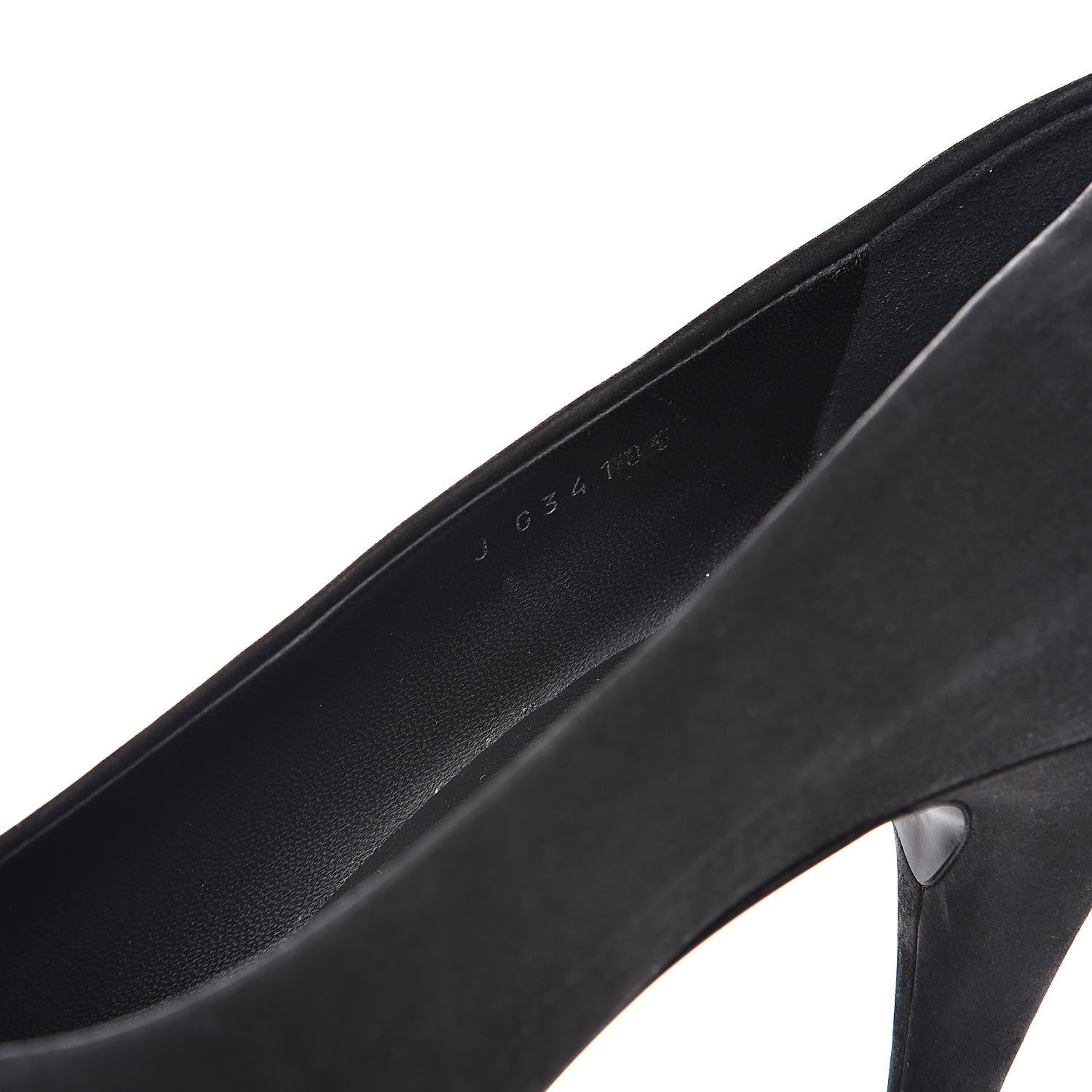 Chanel Patent Suede Calfskin Pearl Cap Toe Pumps 41 Black 7 of 9