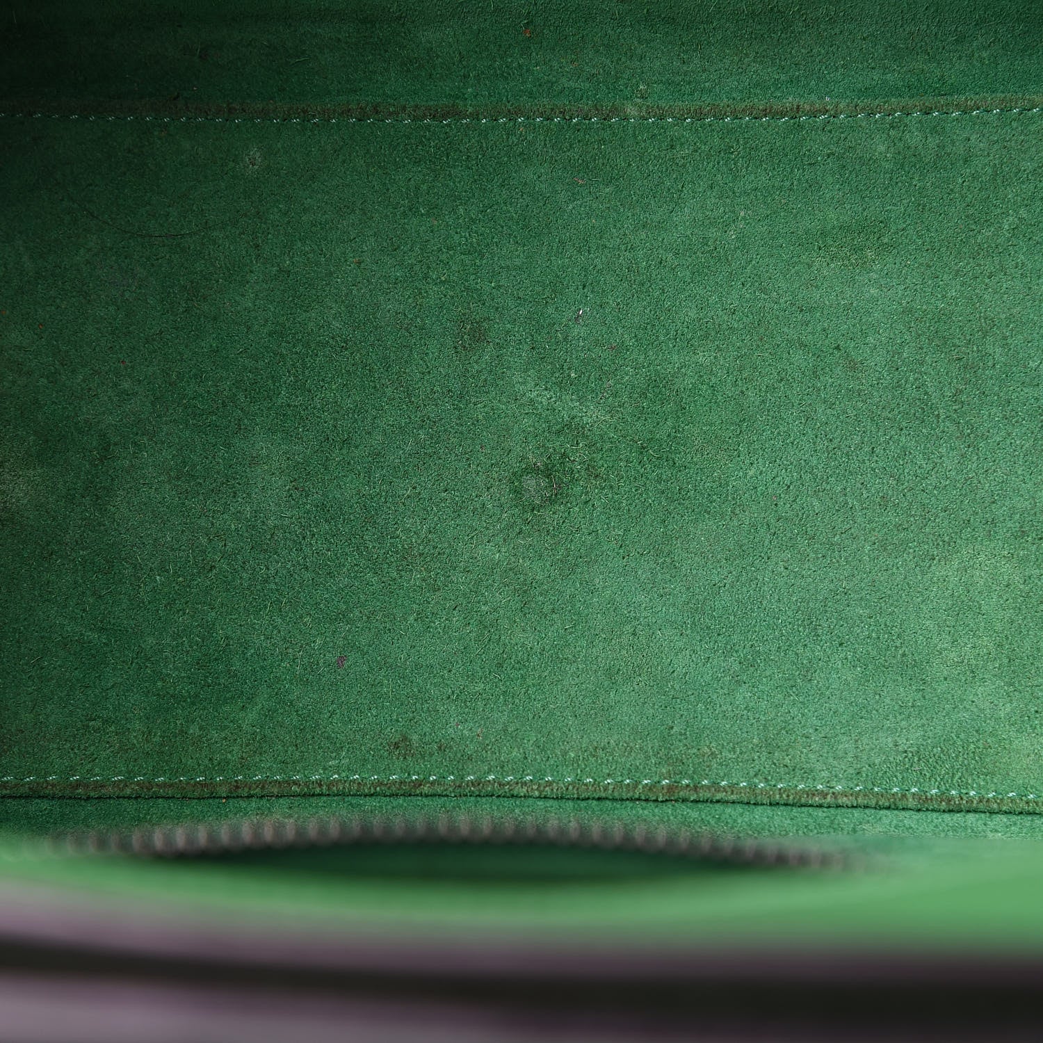 Celine Drummed Calfskin Micro Luggage Mint 16 of 18