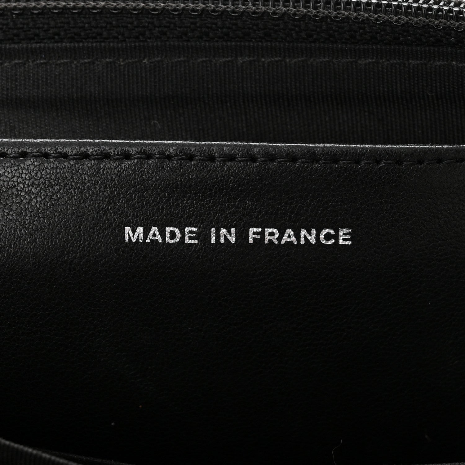 Chanel Lambskin Half Moon Wallet On Chain WOC Black 7 of 11