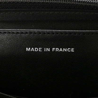 Chanel Lambskin Half Moon Wallet On Chain WOC Black 7 of 11