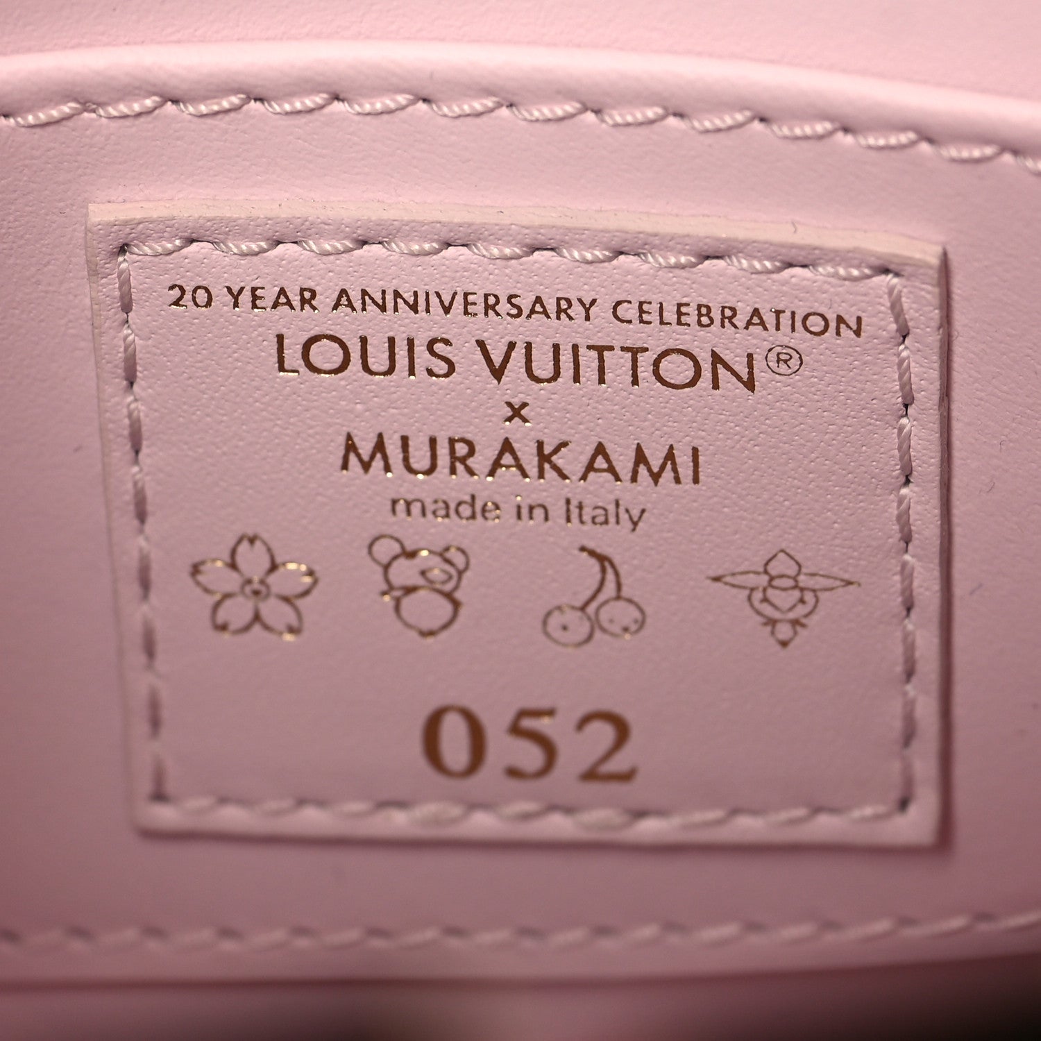 Louis Vuitton LV X TM Taurillon Cherry Blossom BB Capucines Pink