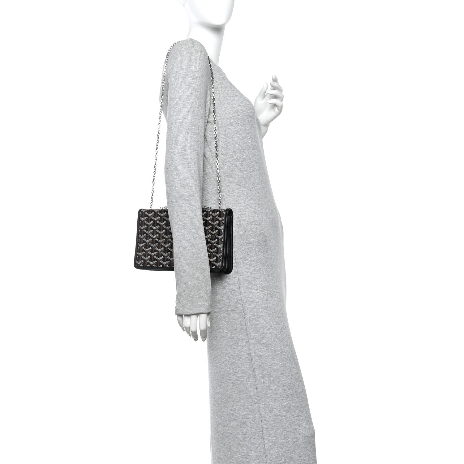 Goyard Goyardine Alexandre III Bag Black 2 of 10
