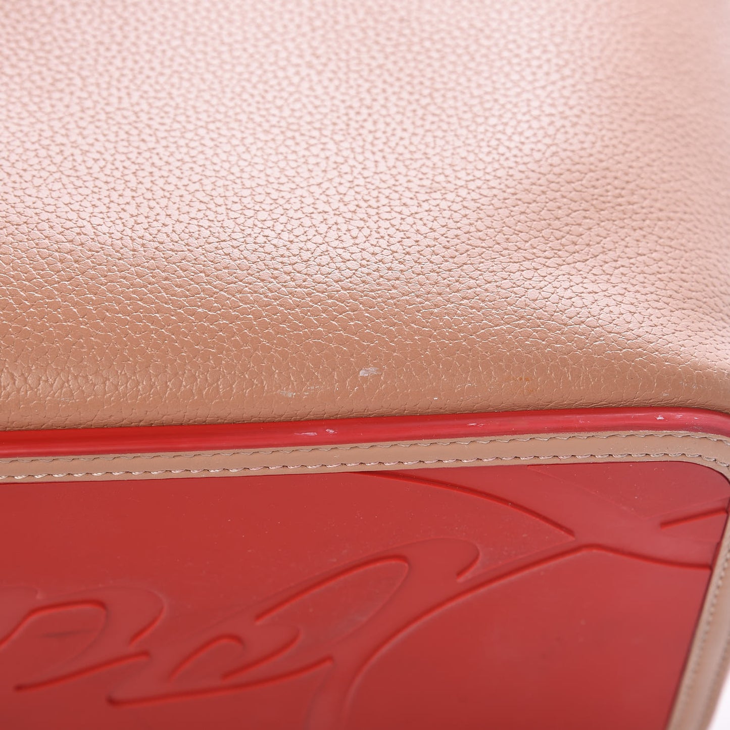 Calfskin Spikes East West Cabata Tote Nude