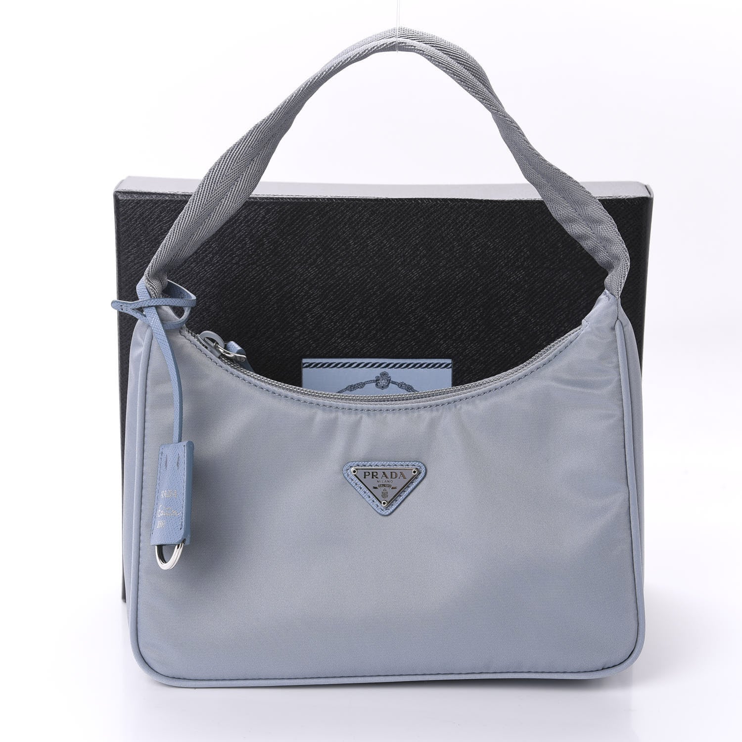Prada Tessuto Nylon Mini Re-Edition 2000 Bag Astrale 10 of 10