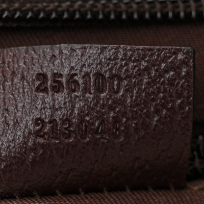 Gucci Monogram Signature Web Small Messenger Brown 7 of 11