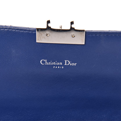 Christian Dior Patent Cannage Miss Dior Promenade Pouch Blue 6 of 11