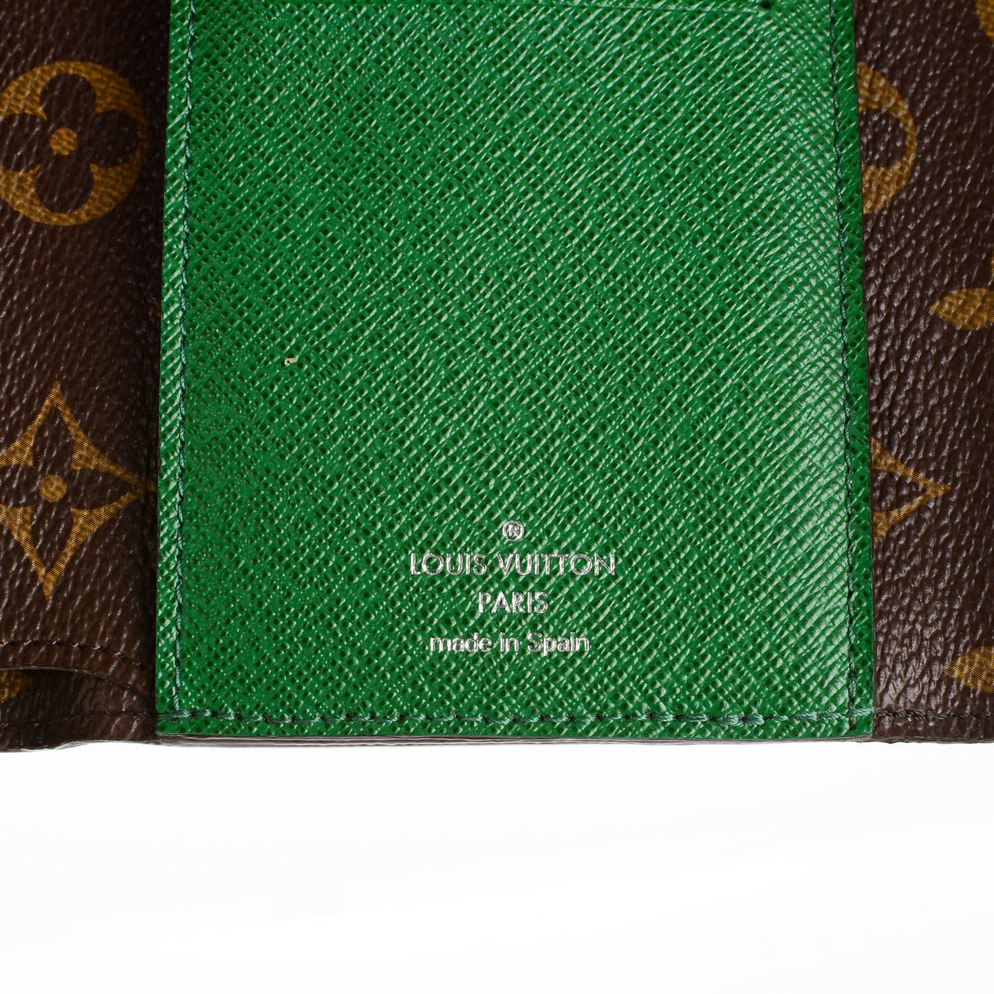 Epi Monogram Marie-Lou Compact Wallet Menthe
