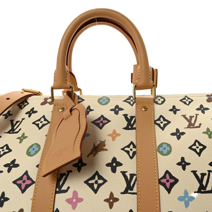 Louis Vuitton Monogram Craggy Keepall Bandouliere 45 Vanilla 6 of 8