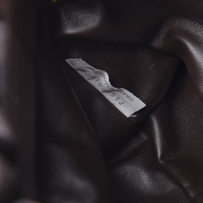 Bottega Veneta Calfskin The Pouch Chain Ebano 7 of 10