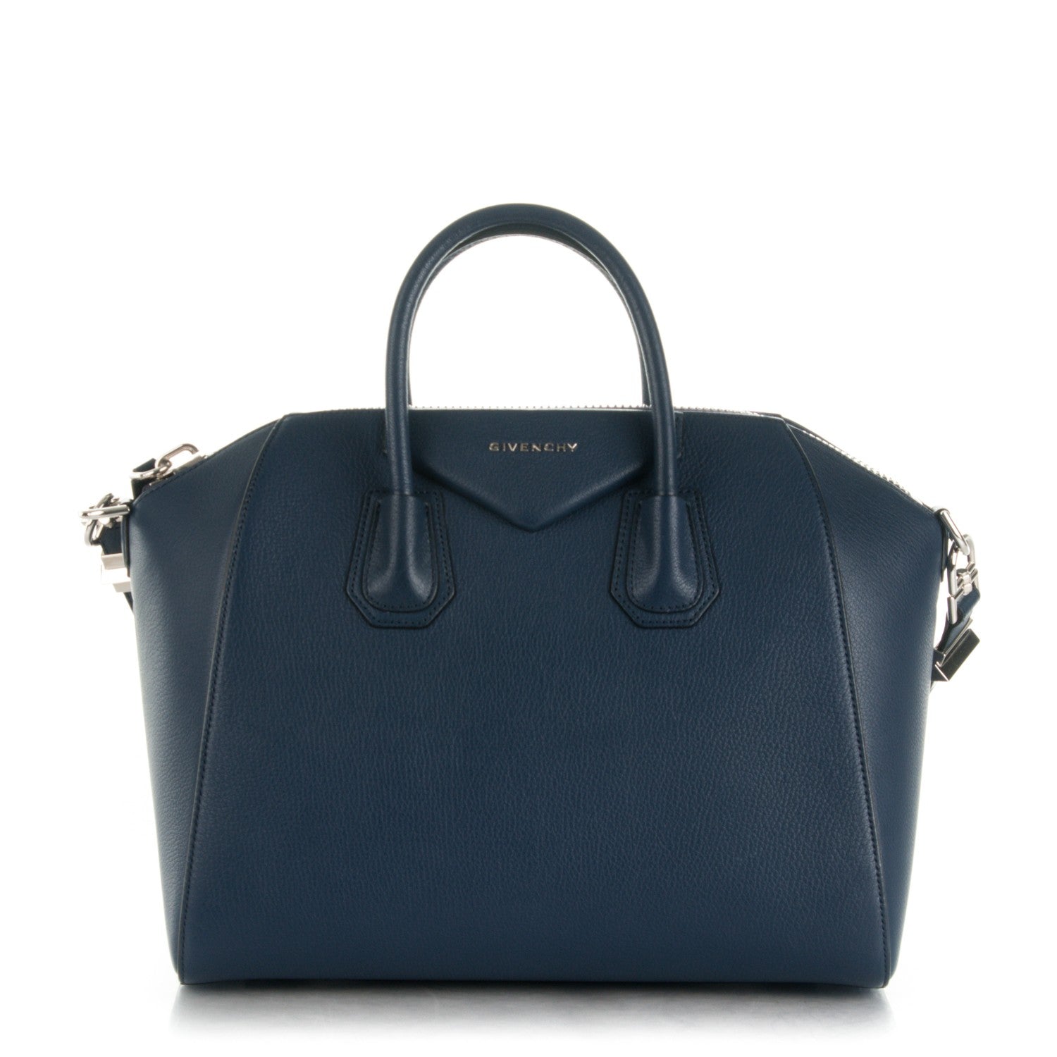 Givenchy Sugar Goatskin Medium Antigona Night Blue 1 of 9