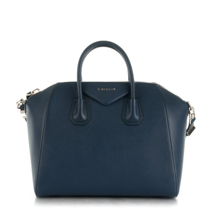 Givenchy Sugar Goatskin Medium Antigona Night Blue 1 of 9