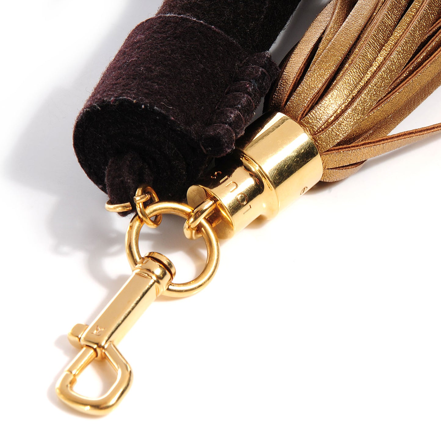Rainbow Bag Charm Bronze