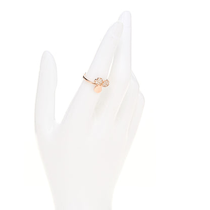 Tiffany 18K Rose Gold Diamond Paper Flowers Ring 52 6 2 of 4