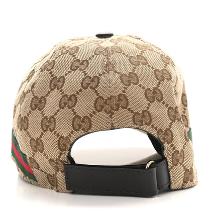 Gucci Monogram Web Baseball Hat S Beige Cocoa 6 of 8
