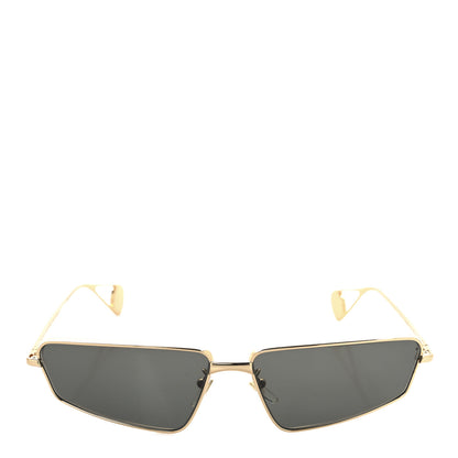 Gucci Metal Cat Eye Sunglasses GG0537S Gold 2 of 7