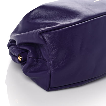 Mansur Gavriel Lambskin Cloud Clutch Viola 8 of 9