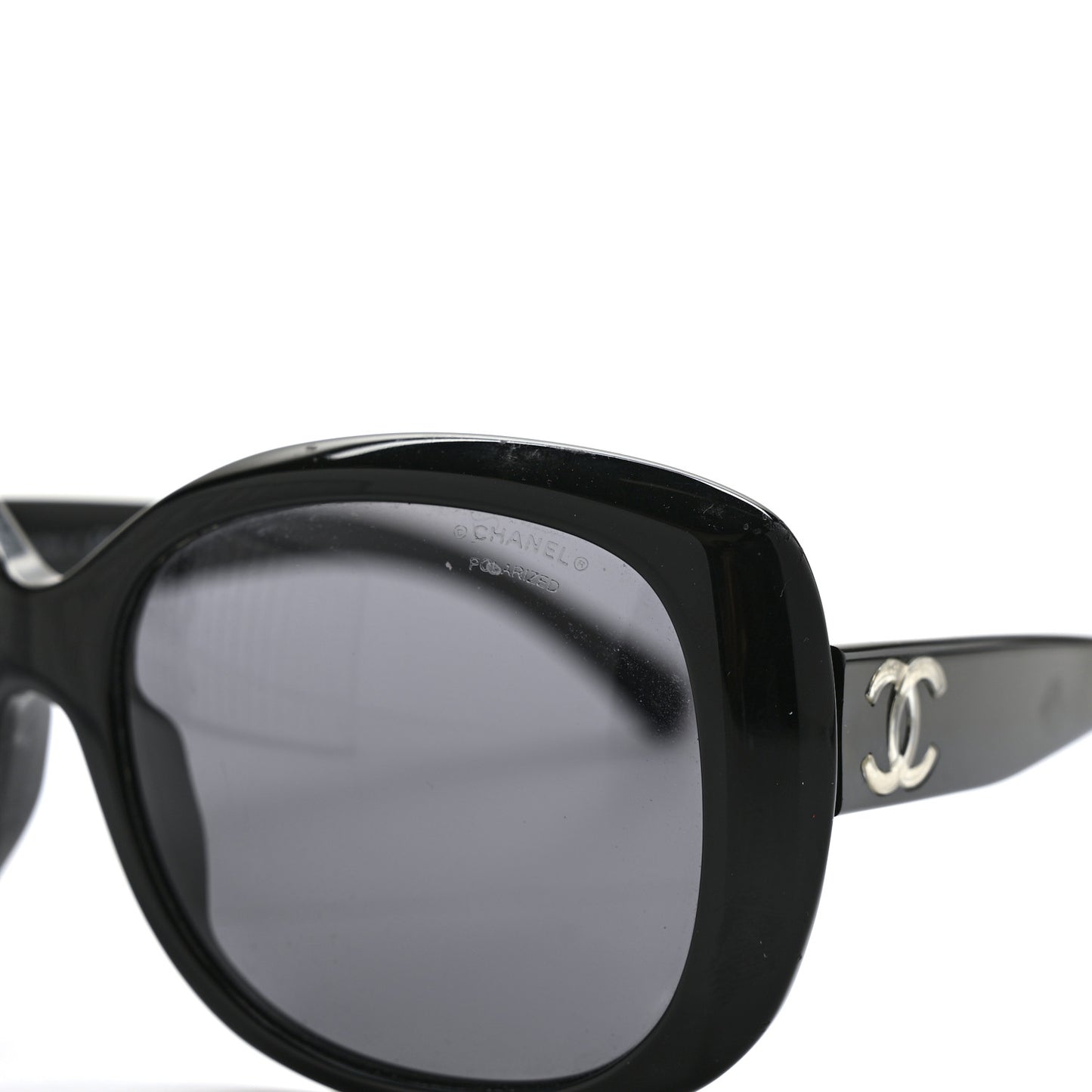 Acetate Polarized CC Sunglasses 5183 Black