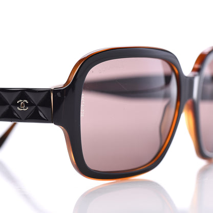Chanel Quilted CC Sunglasses 5124 Dark Brown 7 of 8