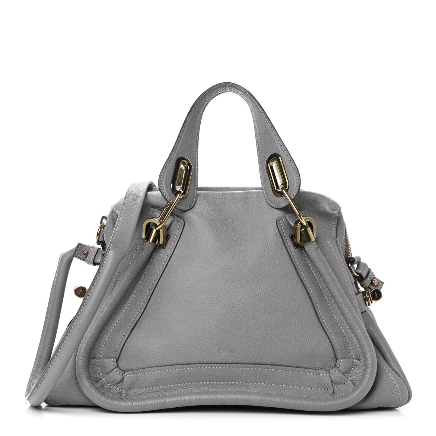 Calfskin Medium Paraty Cashmere Grey