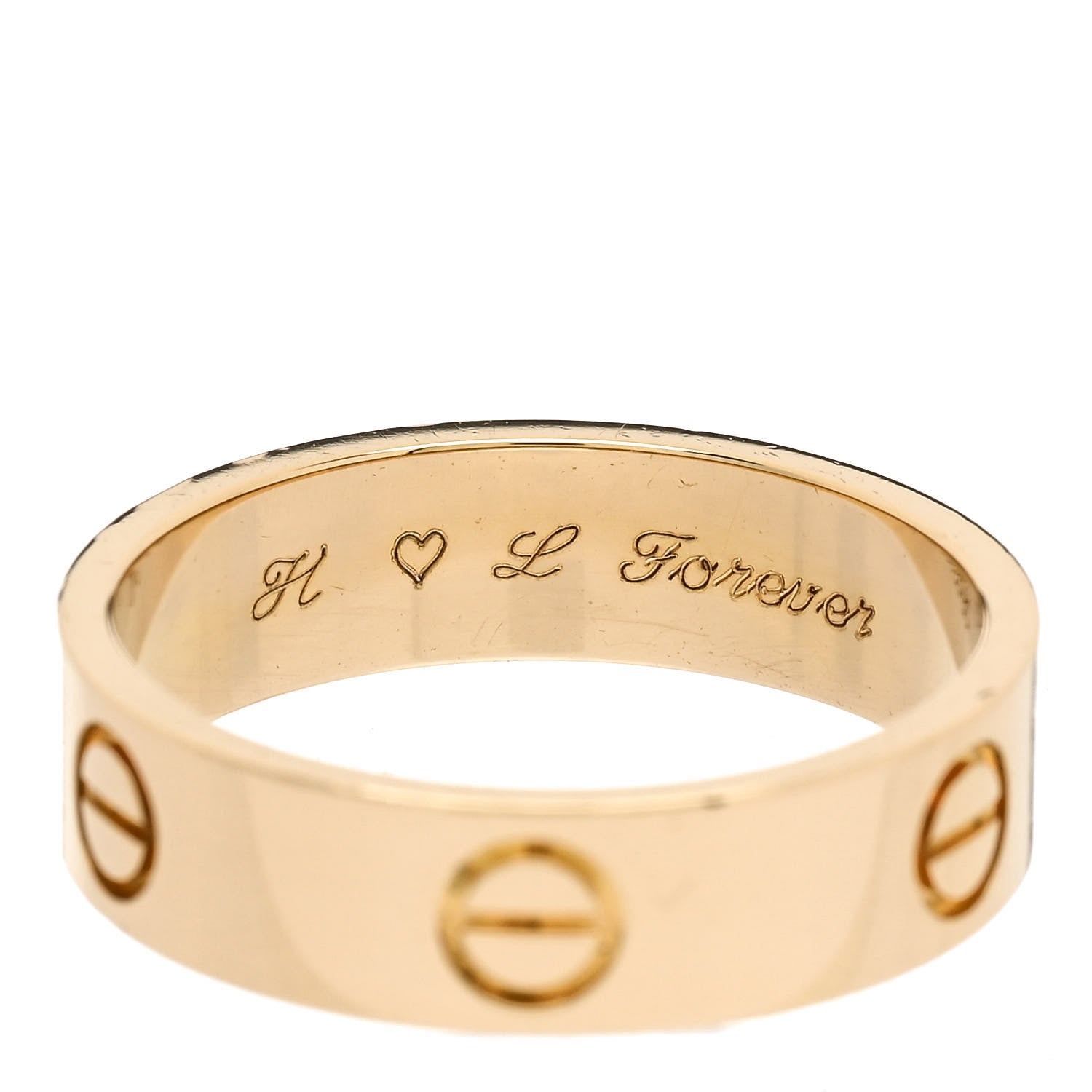 Cartier 18K Yellow Gold 5.5mm LOVE Ring 59 8.75 5 of 5