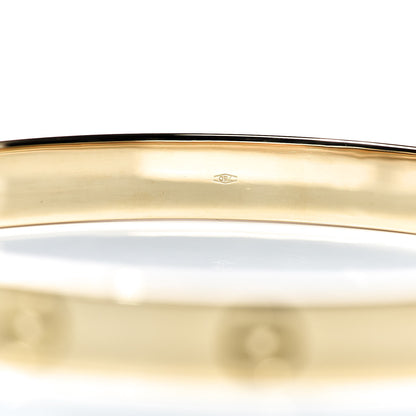 Cartier 18K Yellow Gold LOVE Bracelet 17 6 of 6