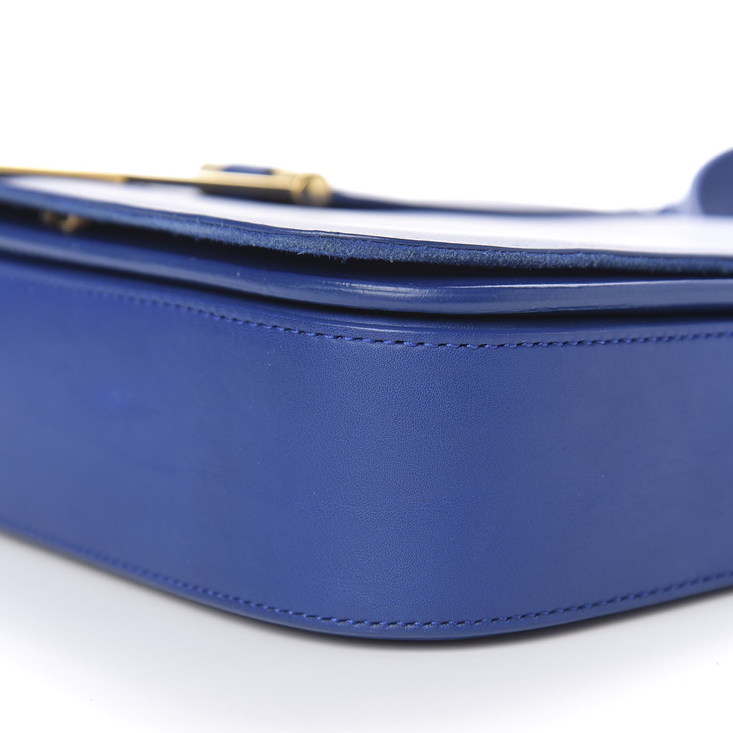 Saint Laurent Calfskin Classic Y Satchel Royal Blue 9 of 10
