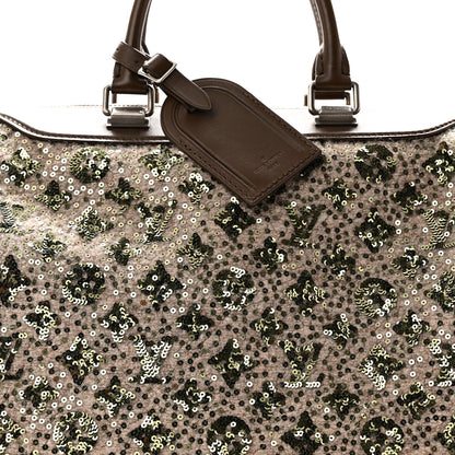 Louis Vuitton Sequin Monogram Sunshine Express Speedy Kaki 7 of 9