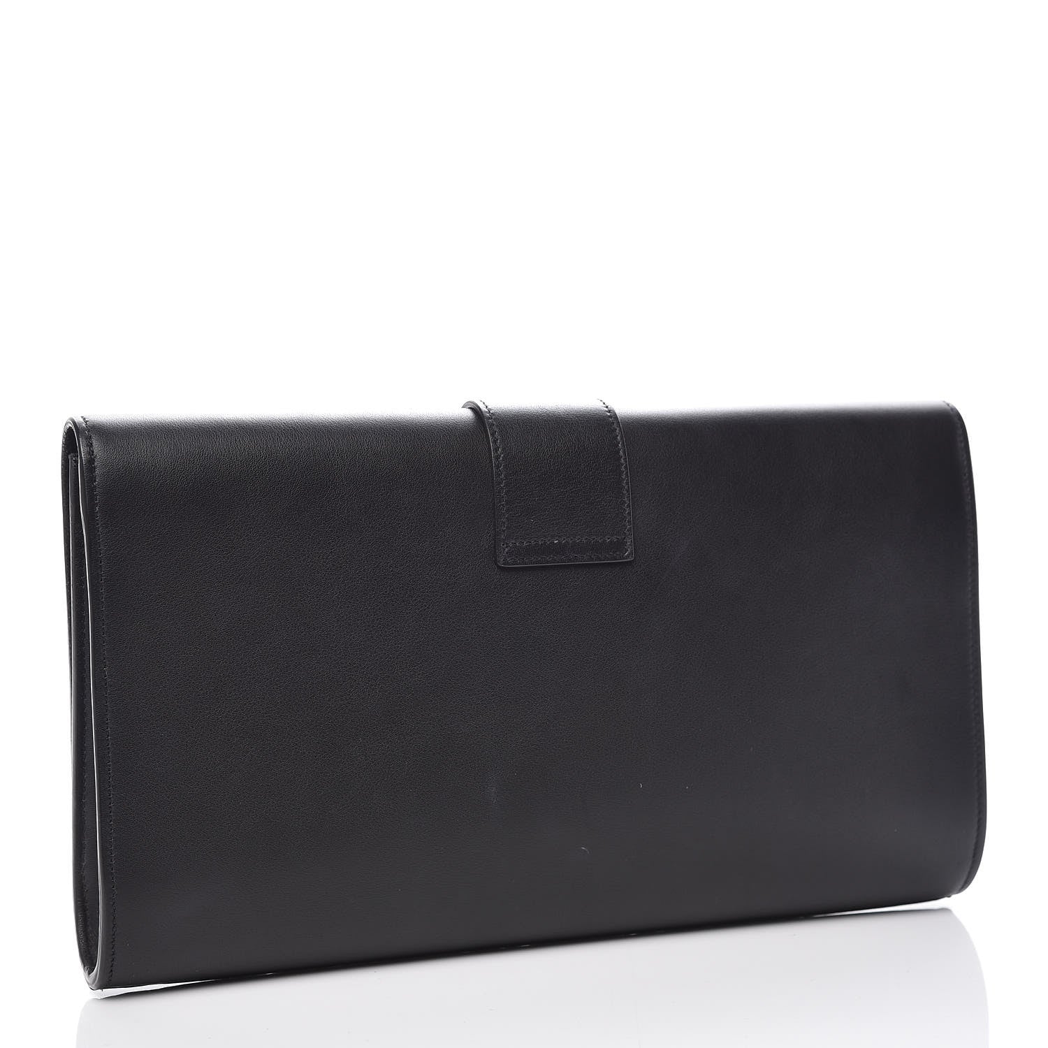 Saint Laurent Calfskin Classic Y Ligne Clutch Black 3 of 9