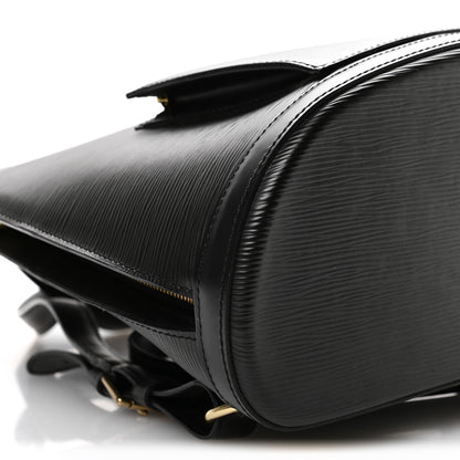 Louis Vuitton Epi Gobelins Backpack Black 8 of 9