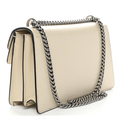 Gucci Textured Calfskin Crystal Small Dionysus Shoulder Bag Mystic White 2 of 12