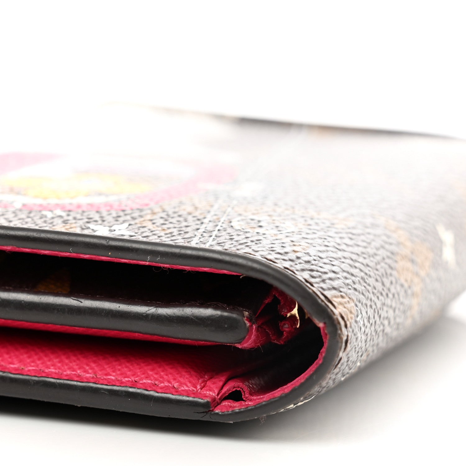Louis Vuitton Monogram 2019 Christmas Animation Victorine Wallet Fuchsia 8 of 10