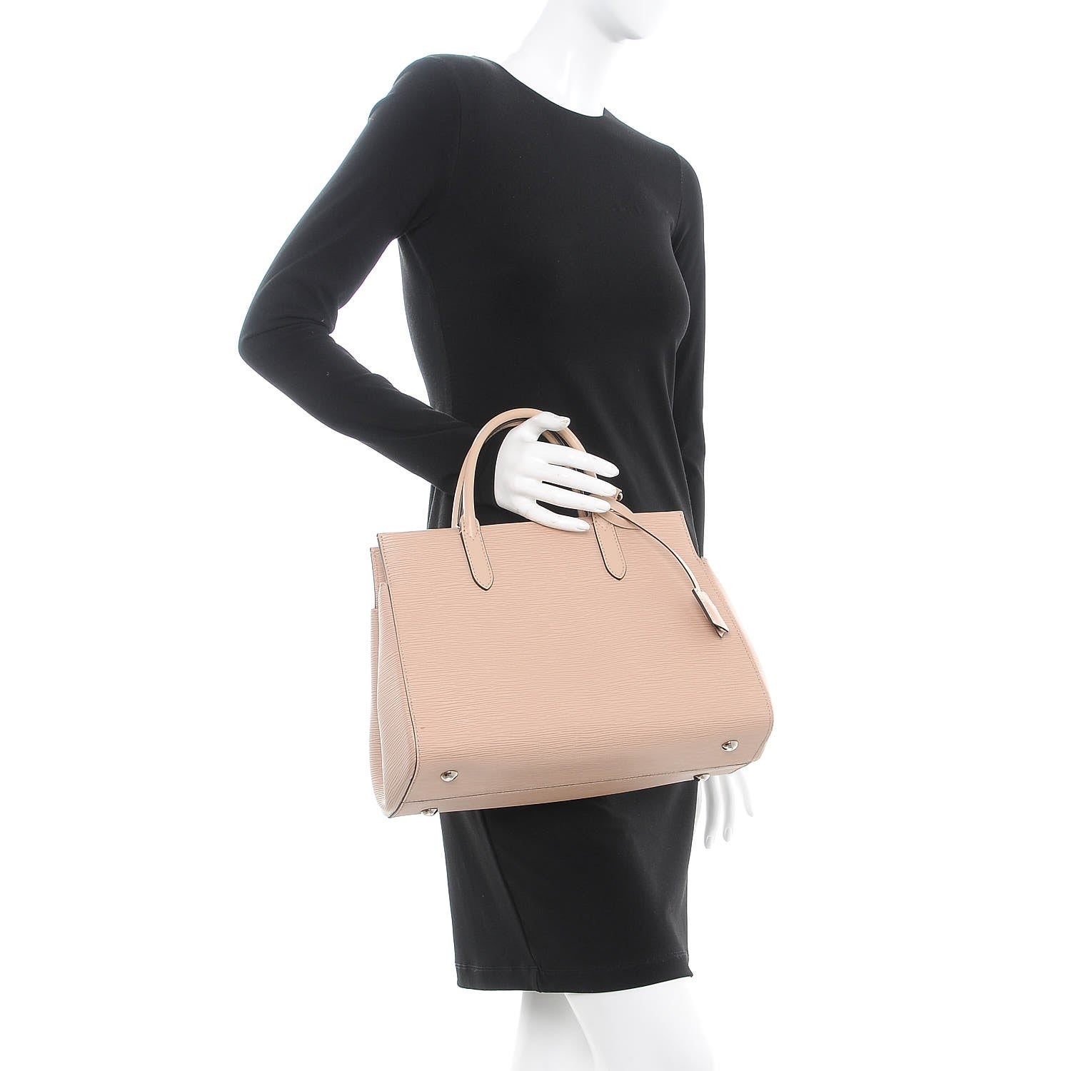 Louis Vuitton Epi Marly MM Beige 3 of 8