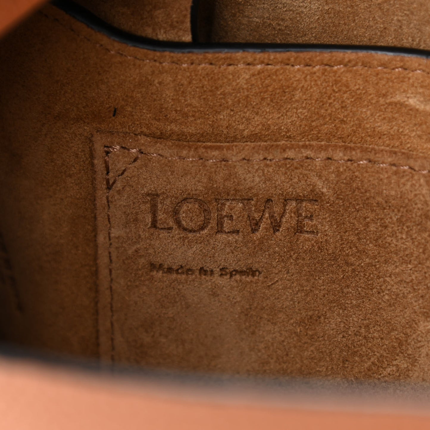 Grained Calfskin Small Gate Crossbody Bag Caramel Pecan