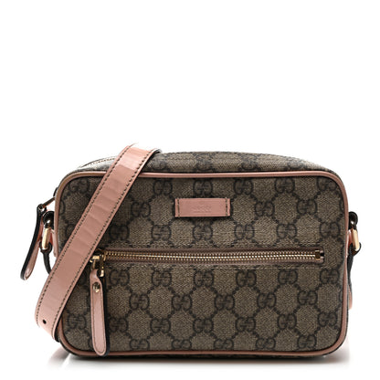 Gucci GG Plus Monogram Small Shoulder Bag Pink 1 of 12