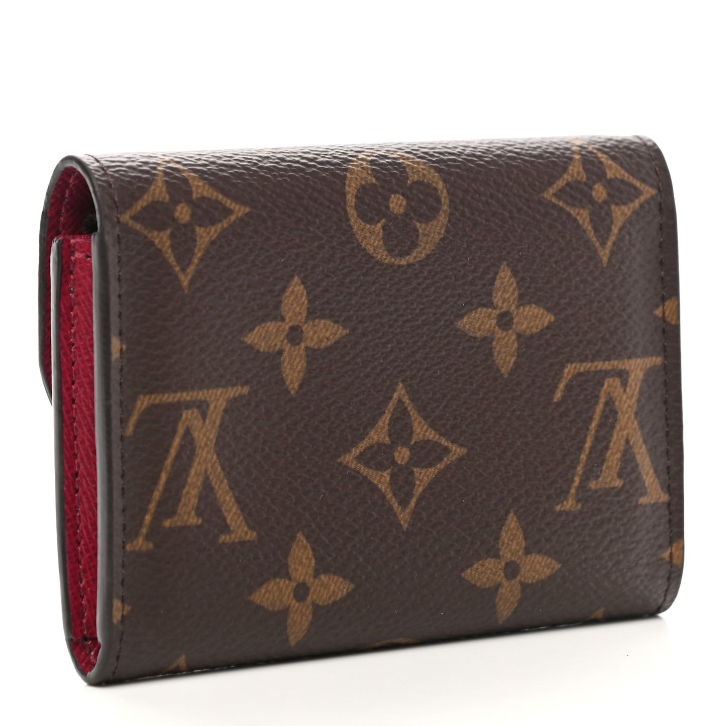 Monogram Rosalie Coin Purse Fuchsia