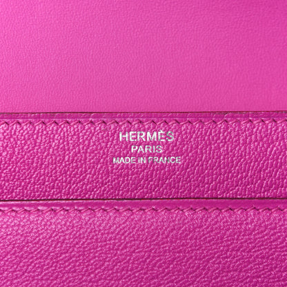 Hermes Chevre Mysore Verrou Clutch Magnolia 6 of 11