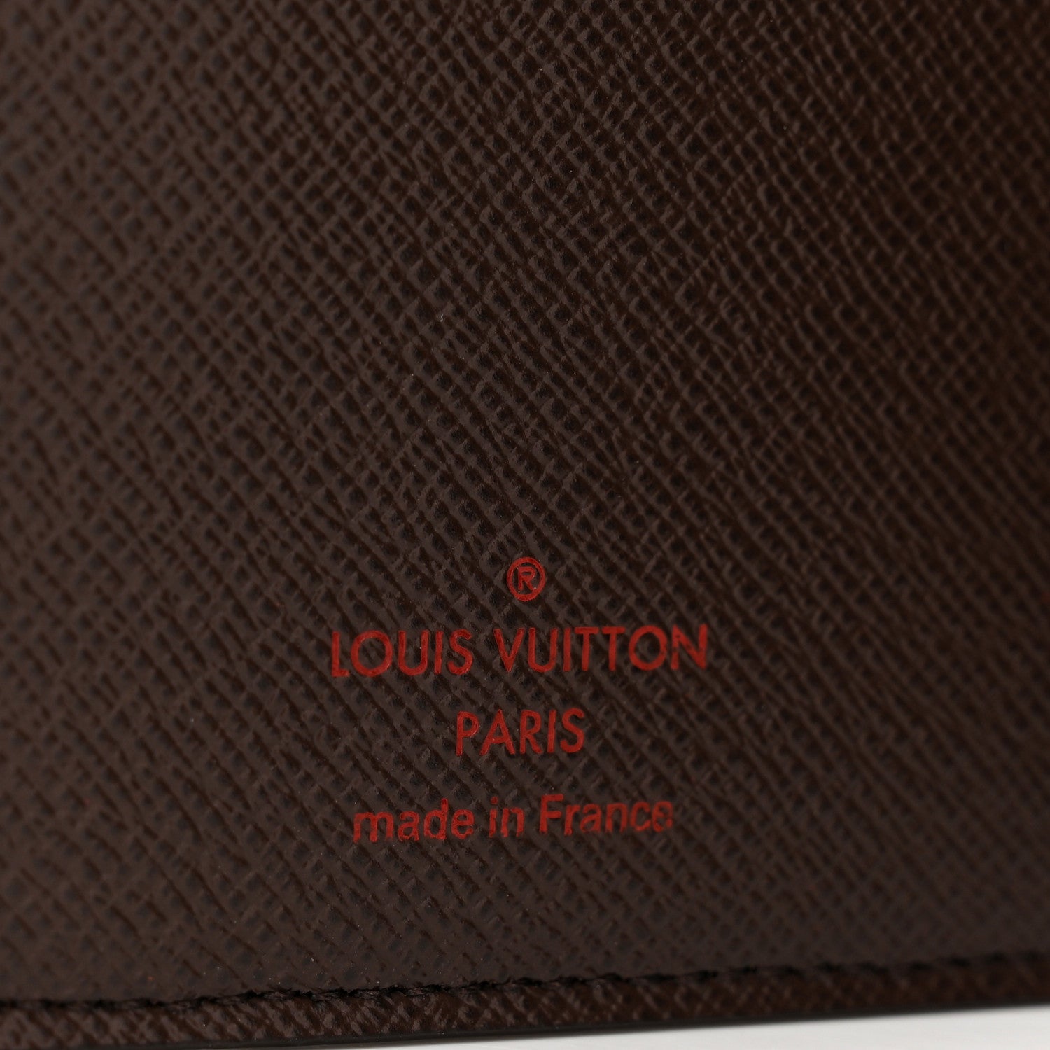 Louis Vuitton Damier Ebene Desk Agenda Cover 6 of 6