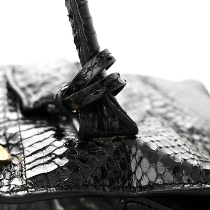 Mulberry Silky Snake Print Bayswater Black 19 of 21