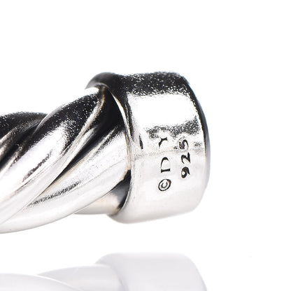 David Yurman Sterling Silver Black Onyx Cable Classics Bracelet 4 of 4