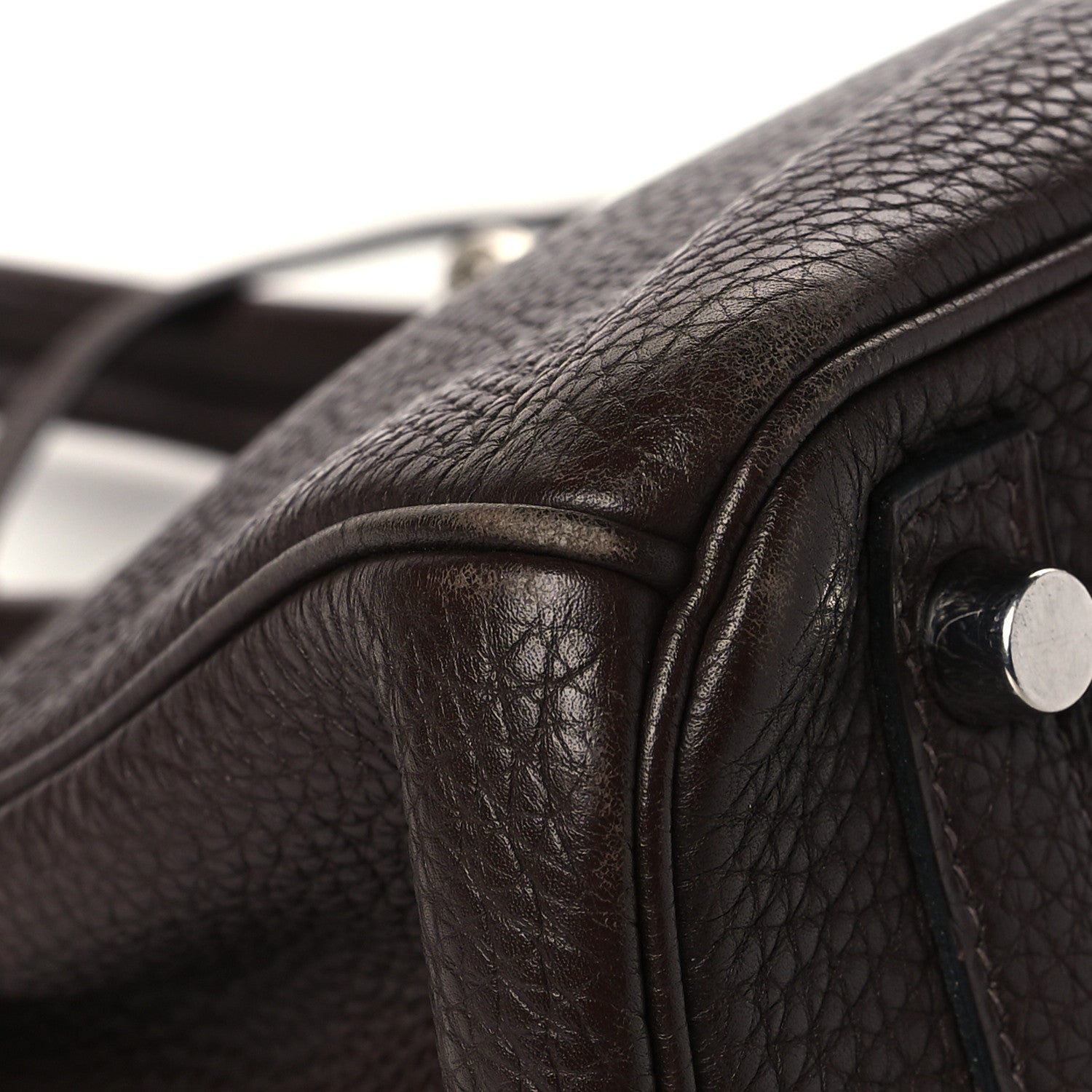 Hermes Togo Birkin 30 Chocolate 8 of 13