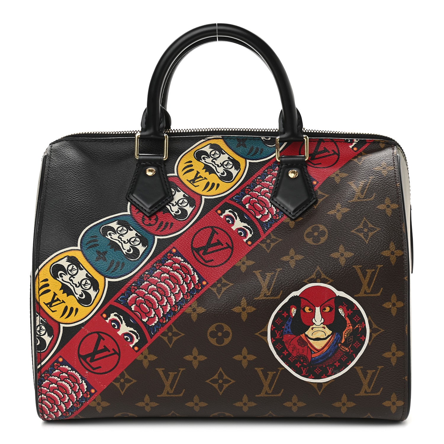 Louis Vuitton Monogram Kabuki Speedy 30 1 of 9
