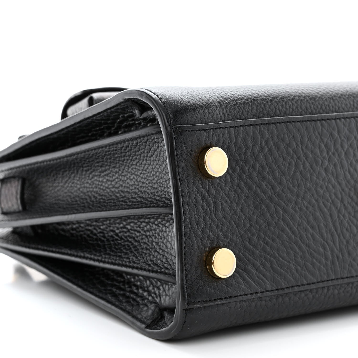 Saint Laurent Grained Calfskin Nano Sac De Jour Black 9 of 10